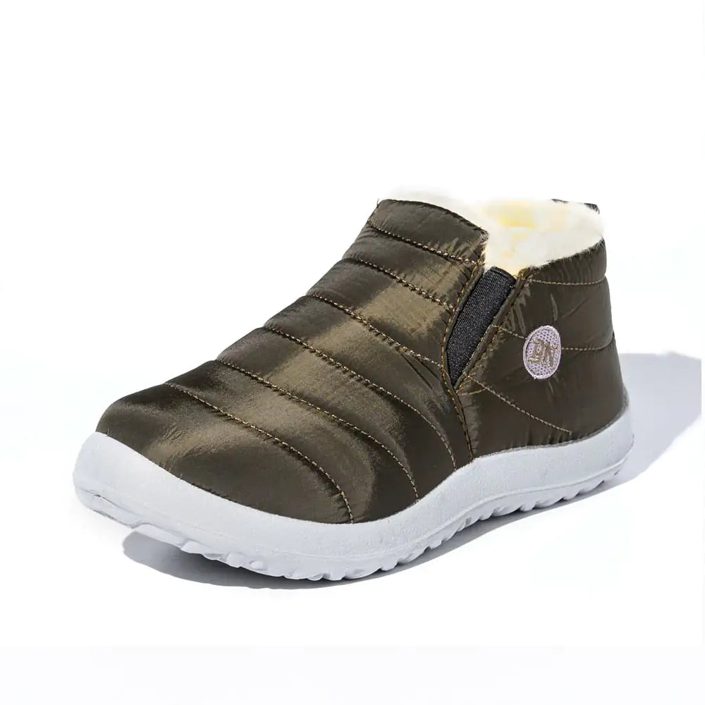Snow Waterproof Boots - Premium Oxford Cloth Winter Footwear with Wool Lining