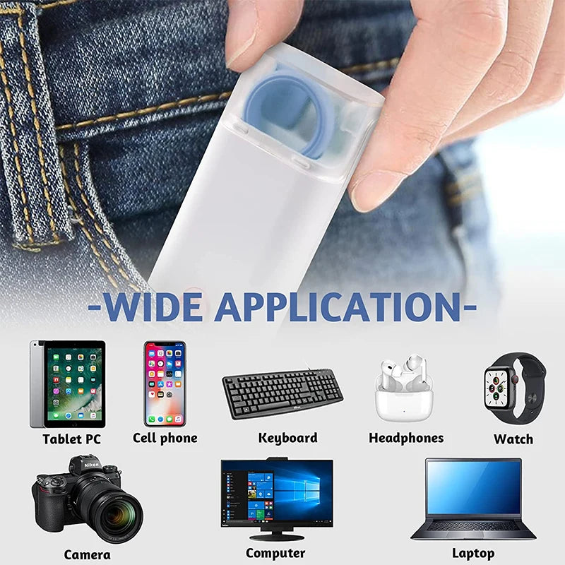 7-in-1 Keyboard Cleaning Kit for Devices – Includes Brush, Keycap Puller, Screen Cleaner & More