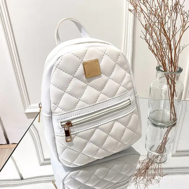 Mini Backpack for Women – PU Leather Multifunction Crossbody Bag