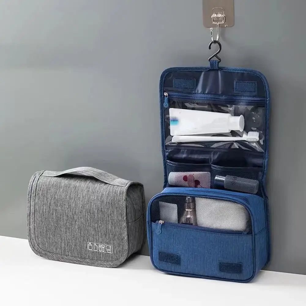 Foldable Toiletry Bag Organizer – Compact & Efficient Travel Companion