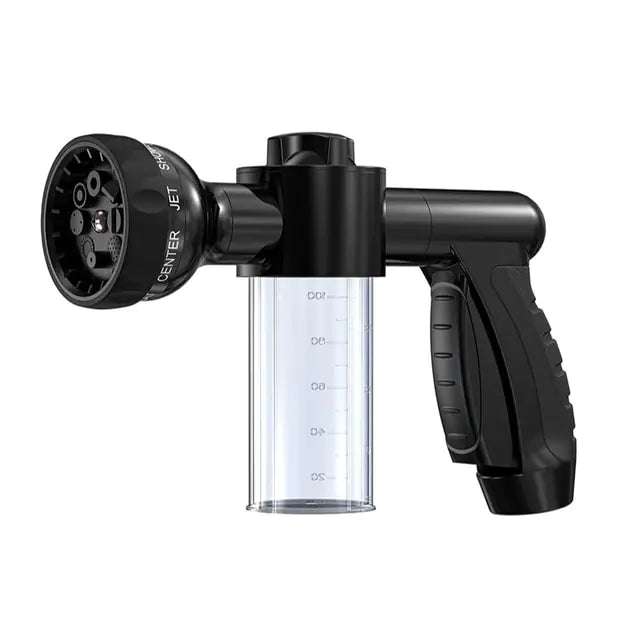 Pet Dog Shower Sprayer Adjustable Attachment for Garden Hose – 8 Watering Patterns