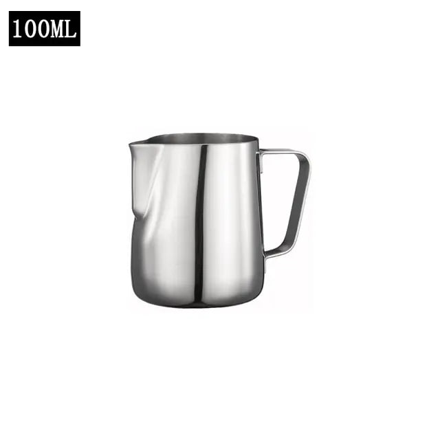 Precision Stainless Steel Coffee Pitcher with Ergonomic Handle