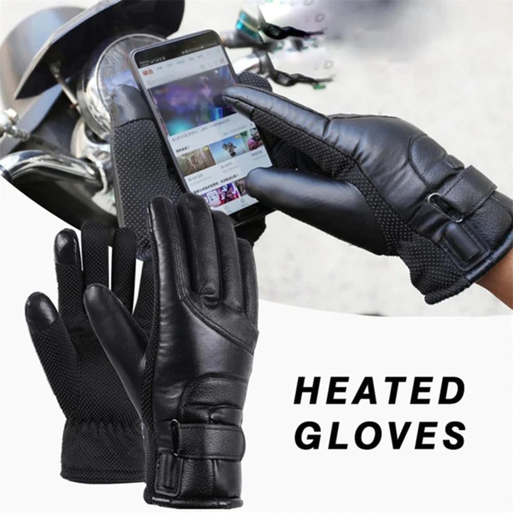 Electric USB Heated Gloves – Winter Warming Thermal Ski Snow Hand Warm Windproof