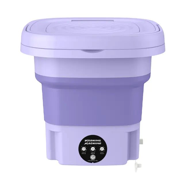 Foldable Washing Machine – Compact & Portable for Easy Laundry
