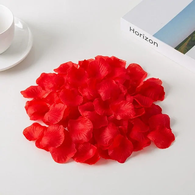 1,000 Fake Rose Petals – Perfect DIY Valentine’s Day & Party Decorations