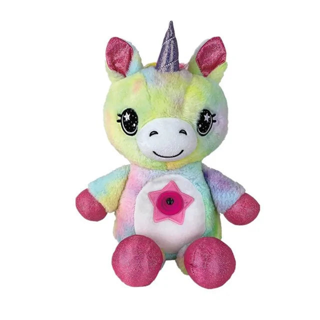 Plush Toy Galaxy Projector: Starry Sky & Cuddly Comfort