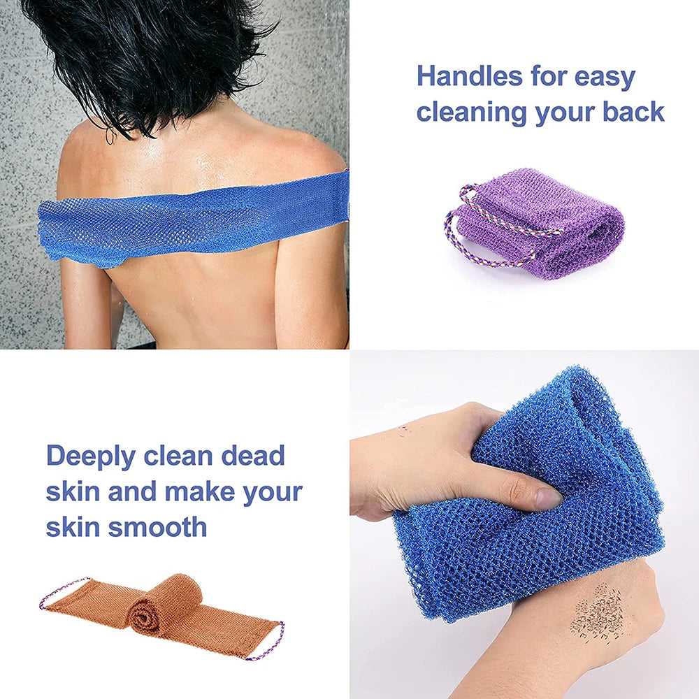 African Exfoliating Sponge, deep clean feature