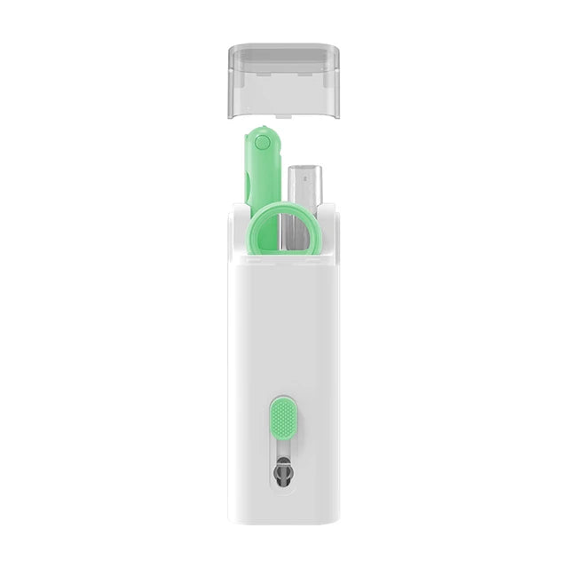 7-in-1 Keyboard Cleaning Kit for Devices – Includes Brush, Keycap Puller, Screen Cleaner & More