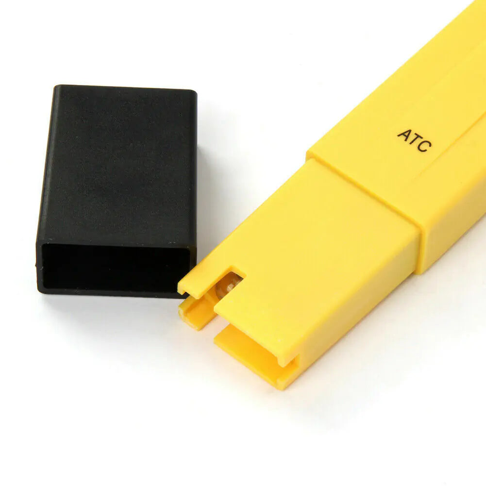 Medidor de pH eléctrico digital con pantalla LCD, comprobador de agua para acuario hidropónico de bolsillo