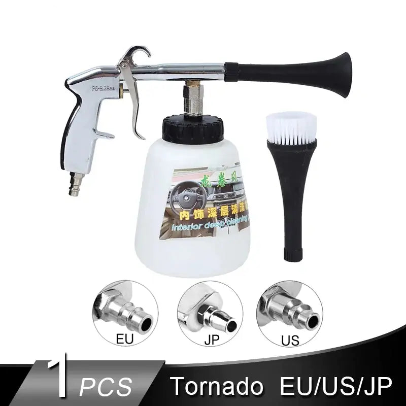 Car Cleaning Gun – High-Powered Air Pulse Detailing Tool for Interiors & Exteriors