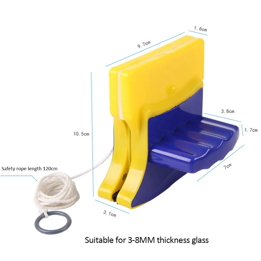 Magnetic Window Cleaner Glass Brush Tool – Double-Sided Glass Wiper