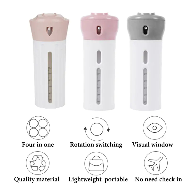 Travel Toiletry Dispenser features