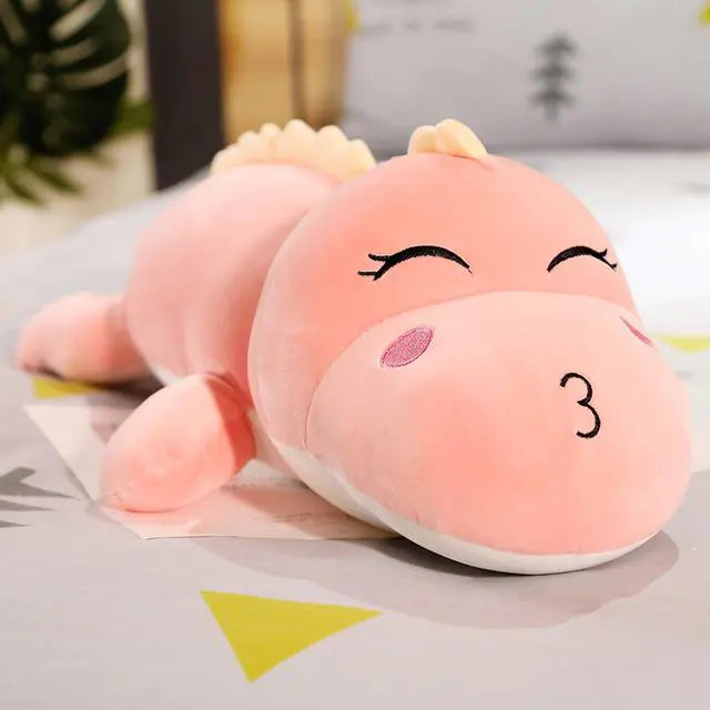 Large Dinosaur Plush Toy - Cozy, Cute, and Perfect for Cuddles