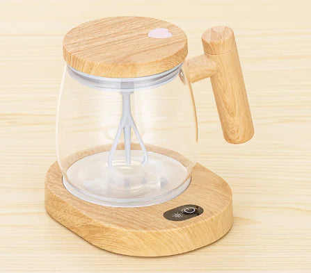 Self-Stirring Coffee Mug – Effortless Mixing for Drinks and More