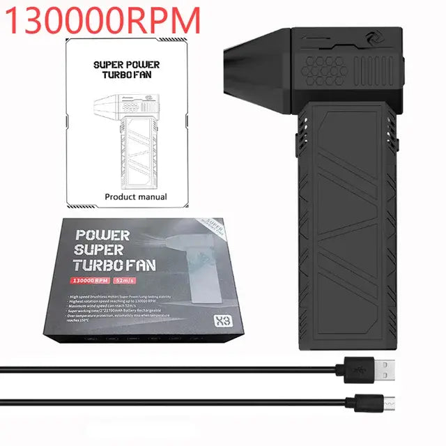 Generation New Turbo Violent Fan – High-Speed Portable Cooling Solution
