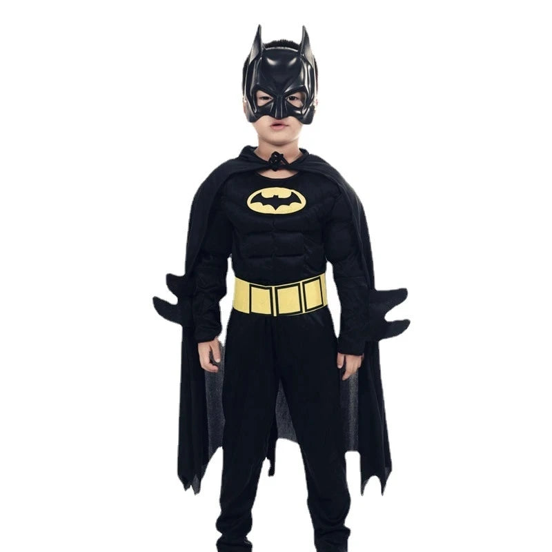 Kids Batman Costume, Black
