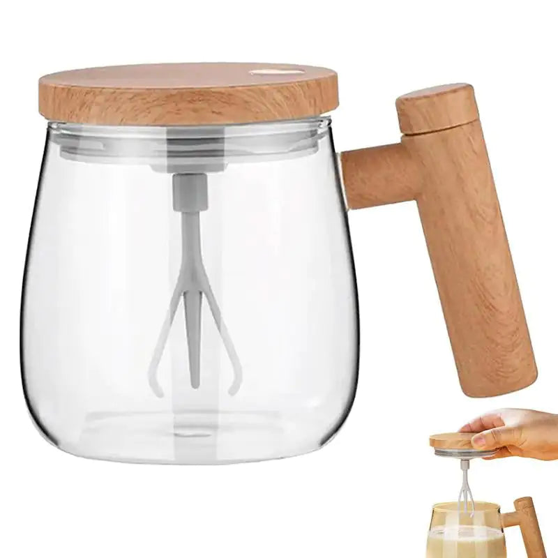 Self-Stirring Coffee Mug – Effortless Mixing for Drinks and More