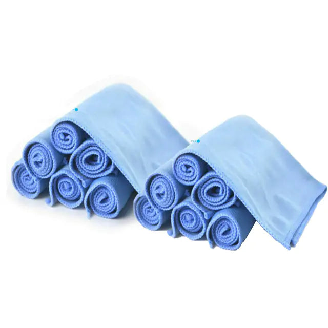 Reusable Microfiber Cloths, 16 pieces
