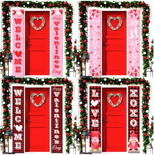 Valentine Love Banner, Multi-View