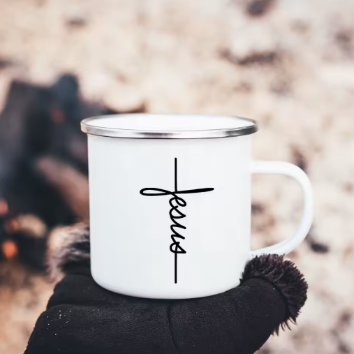 Inspirational Faith Coffee Mug, Front Side