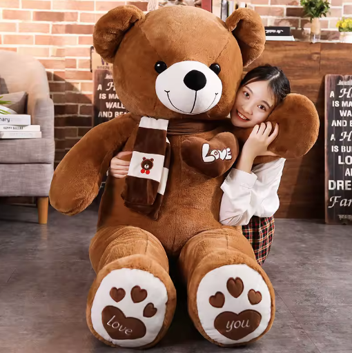 Valentine’s Day Teddy Bear, Floor Position