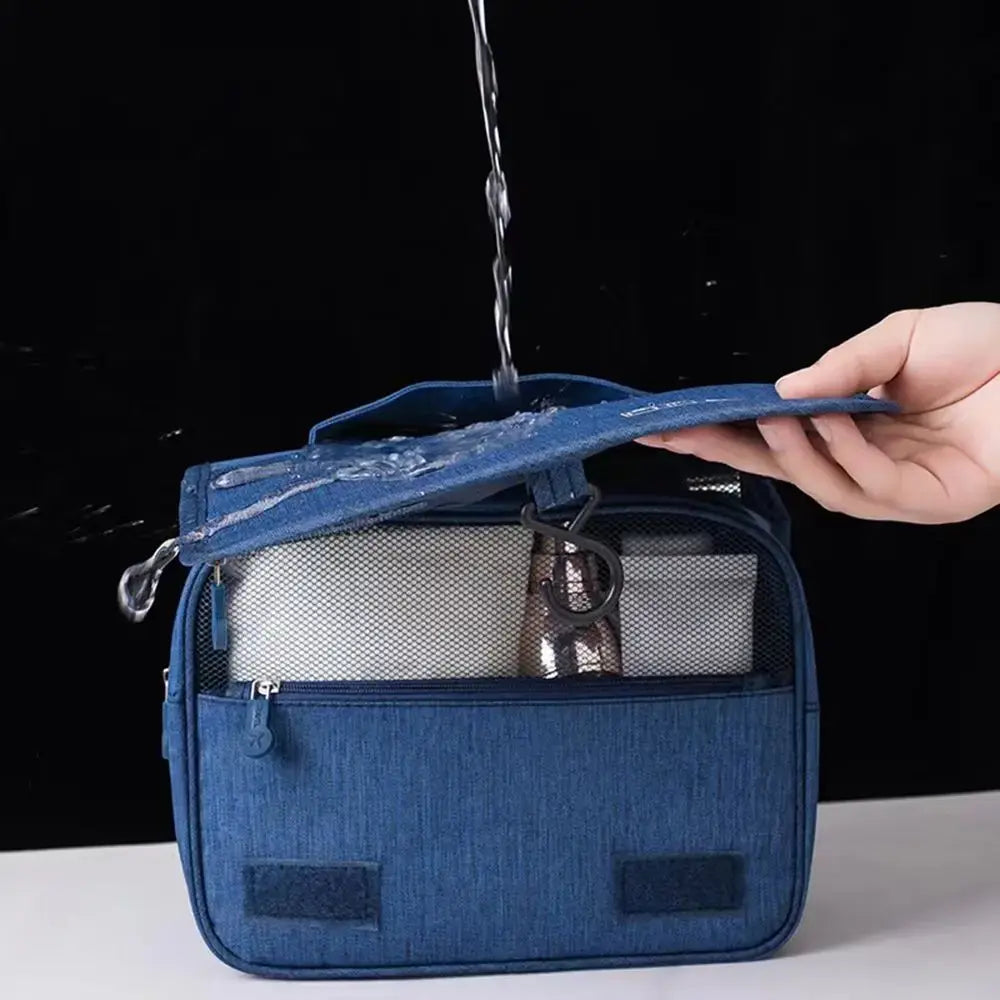 Foldable Toiletry Bag Organizer – Compact & Efficient Travel Companion