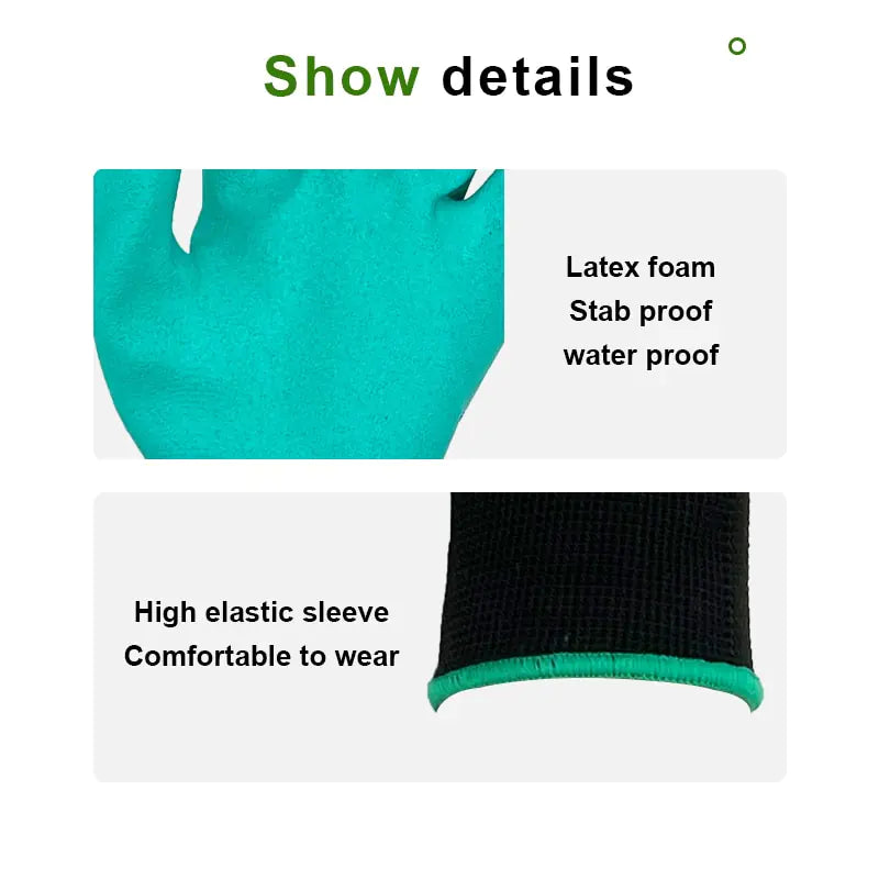 Garden Gloves with Claw – Waterproof & Stab-Proof Gardening Tool