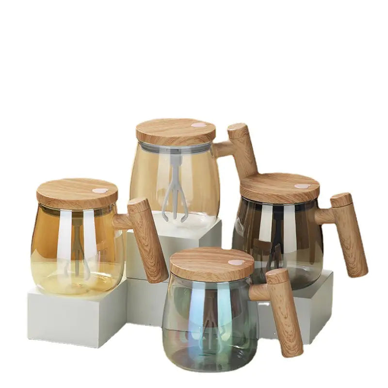 Self-Stirring Coffee Mug – Effortless Mixing for Drinks and More