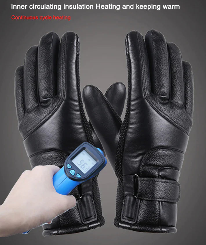 Electric USB Heated Gloves – Winter Warming Thermal Ski Snow Hand Warm Windproof
