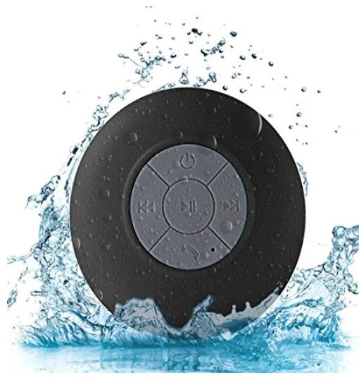 Waterproof Shower Speaker, black