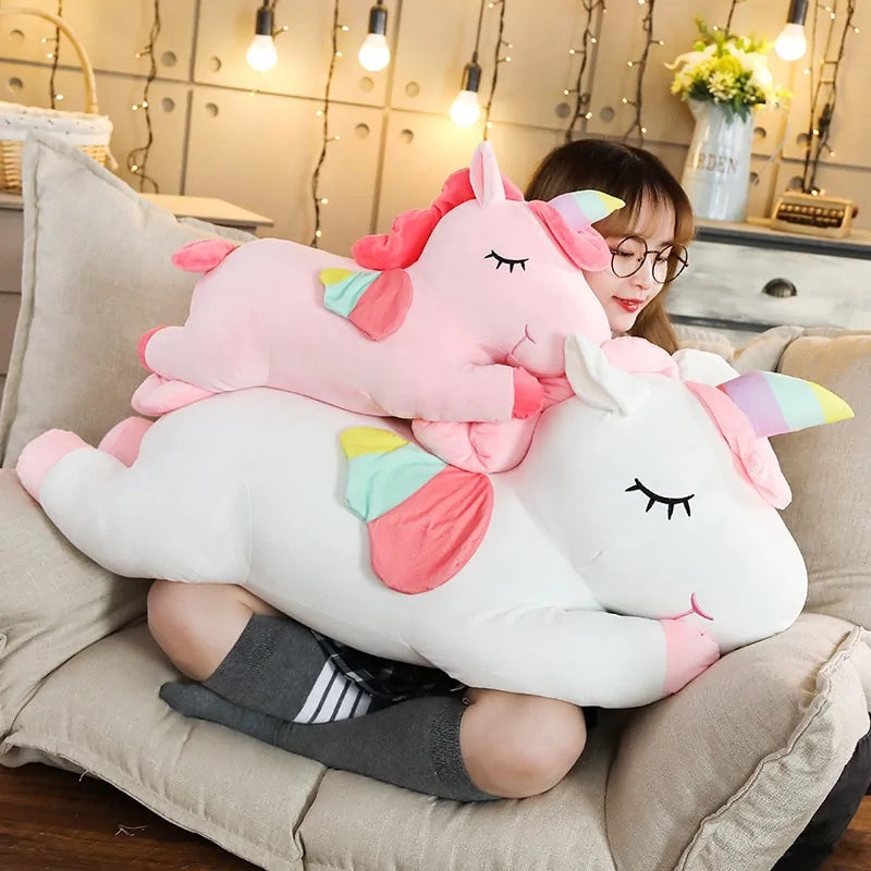 巨型獨角獸毛絨玩具