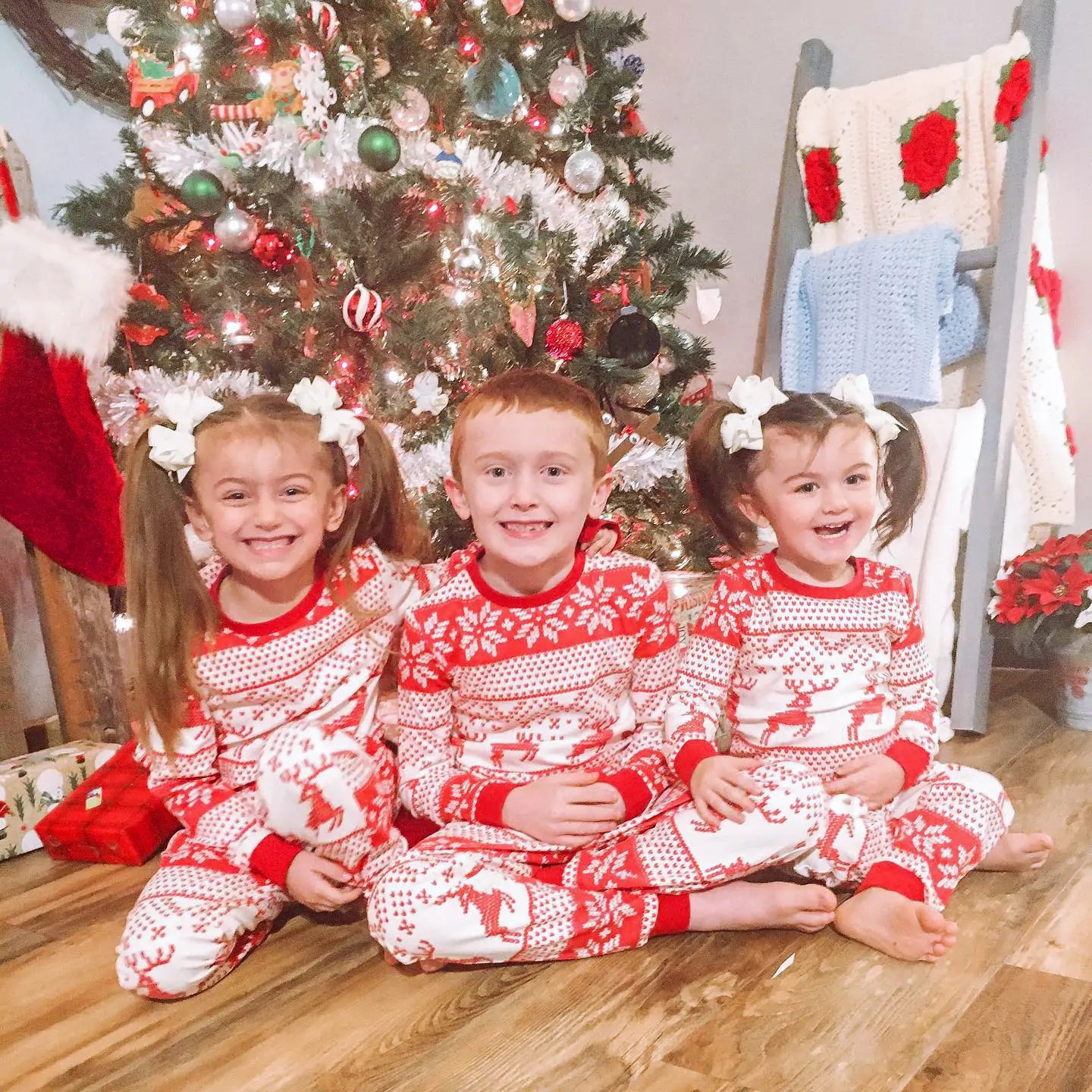 Christmas Family Pajama Set - Matching Holiday PJs for Cozy Family Moments