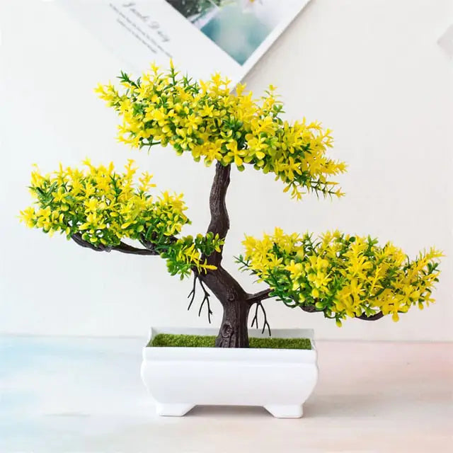 Faux Potted Bonsai Tree – Realistic & Low-Maintenance Decor