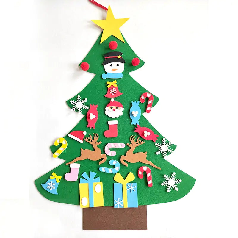 DIY Felt Christmas Tree for Kids – Perfect Holiday Activity