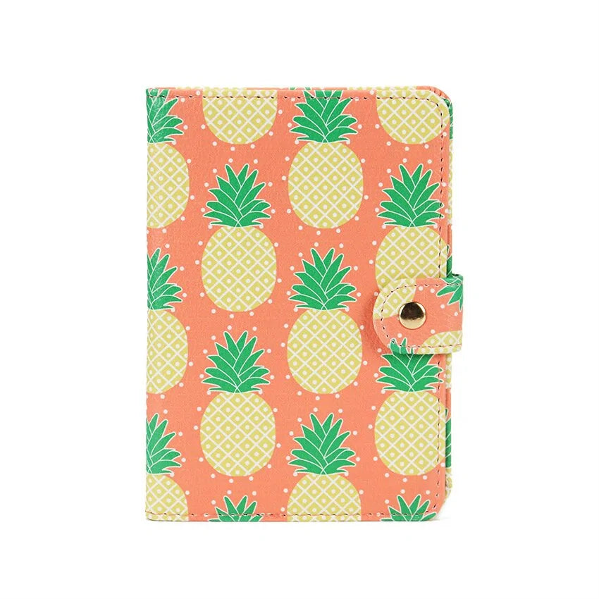 Stylish Passport Holder, pineapple print