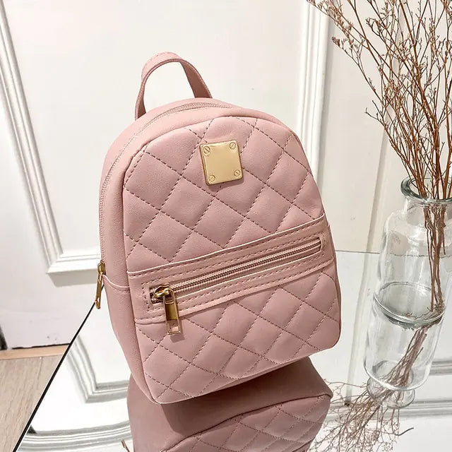 Mini Backpack for Women – PU Leather Multifunction Crossbody Bag