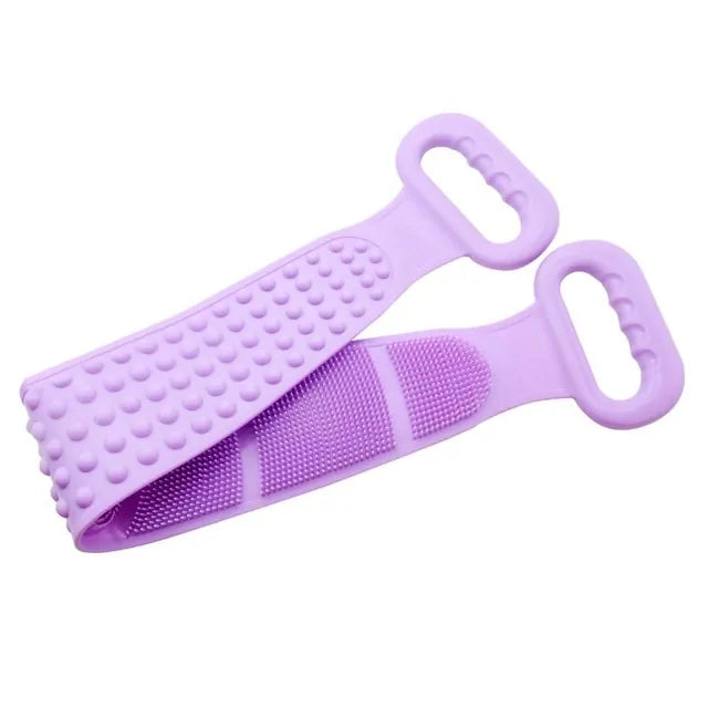 Silicone Exfoliating Bath Shower Body Scrub Belt – Eco-Friendly, Dual-Sided Exfoliation, Unisex