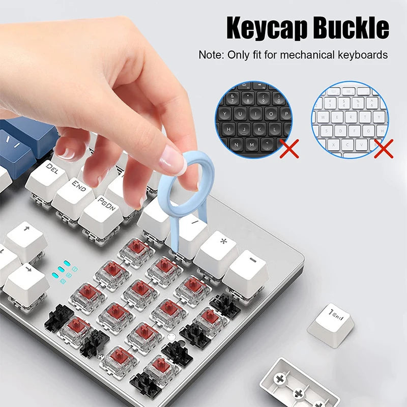7-in-1 Keyboard Cleaning Kit for Devices – Includes Brush, Keycap Puller, Screen Cleaner & More