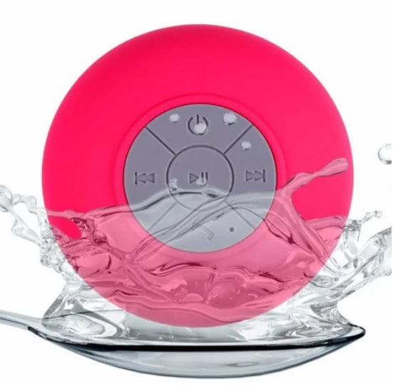 Waterproof Shower Speaker, pink