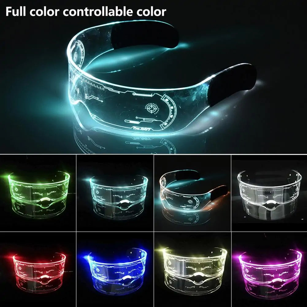 Colorful Luminous LED Glasses for Party Decor – Light Up Your Night