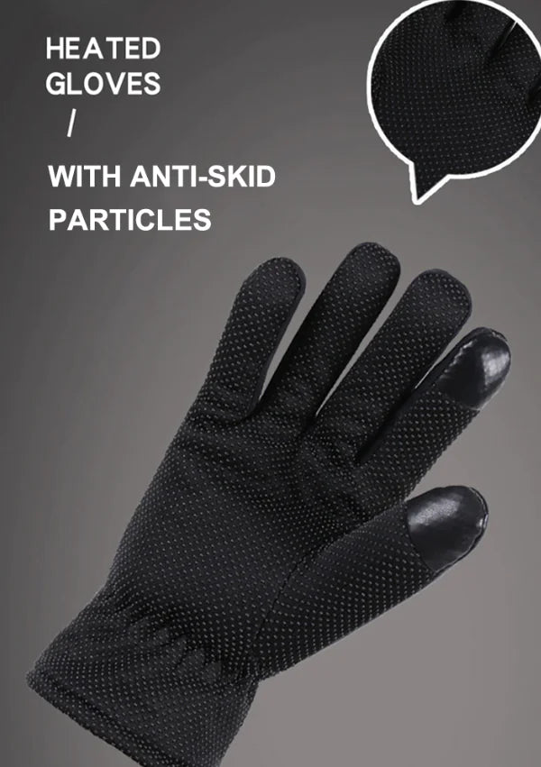 Electric USB Heated Gloves – Winter Warming Thermal Ski Snow Hand Warm Windproof