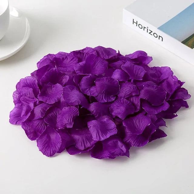 1,000 Fake Rose Petals – Perfect DIY Valentine’s Day & Party Decorations