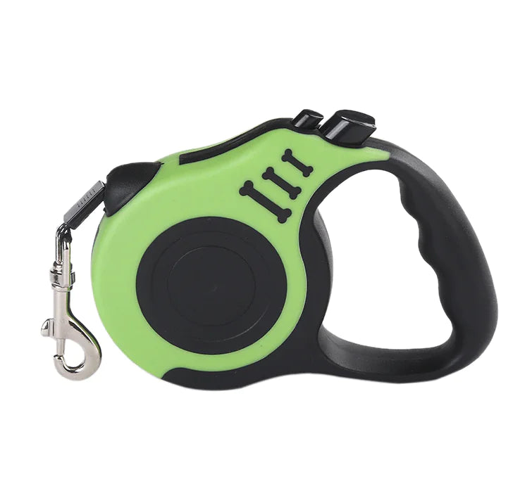 16FT Automatic Retractable Dog Leash – Durable, Tangle-Free, Color-Coded Design