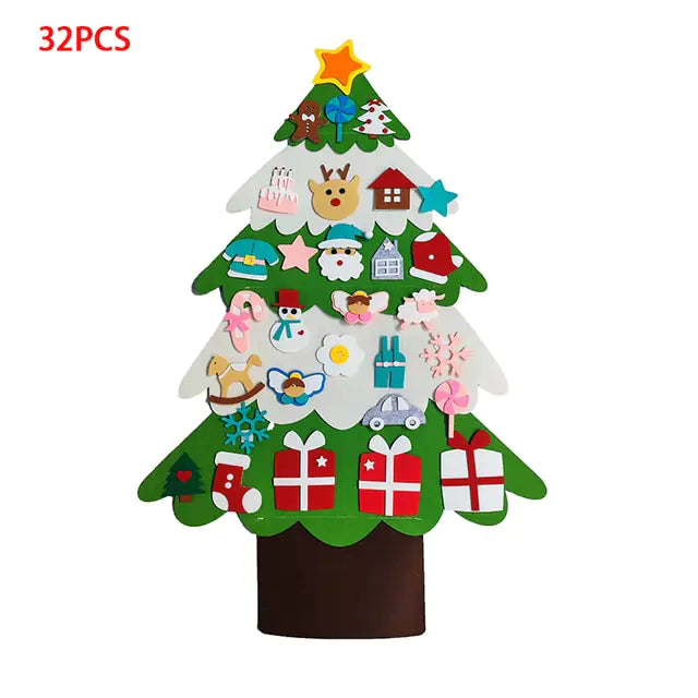 DIY Felt Christmas Tree for Kids – Perfect Holiday Activity