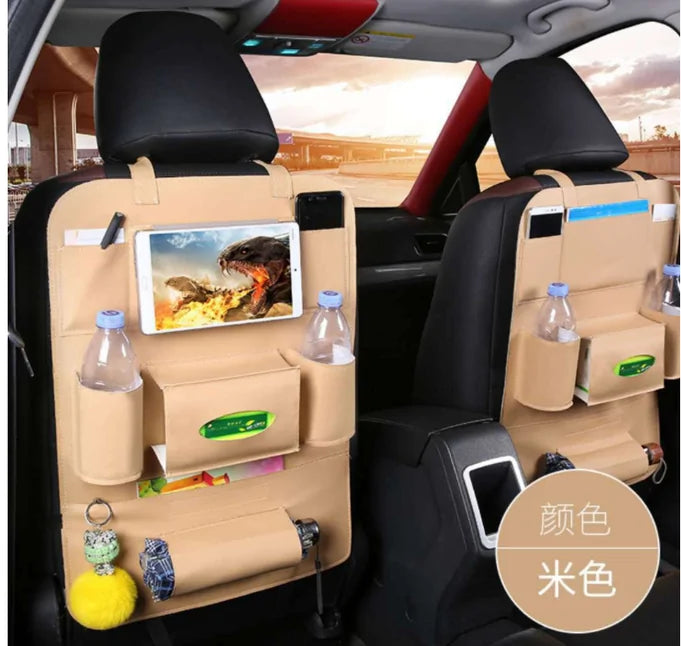 Car Seat Organizer, cream