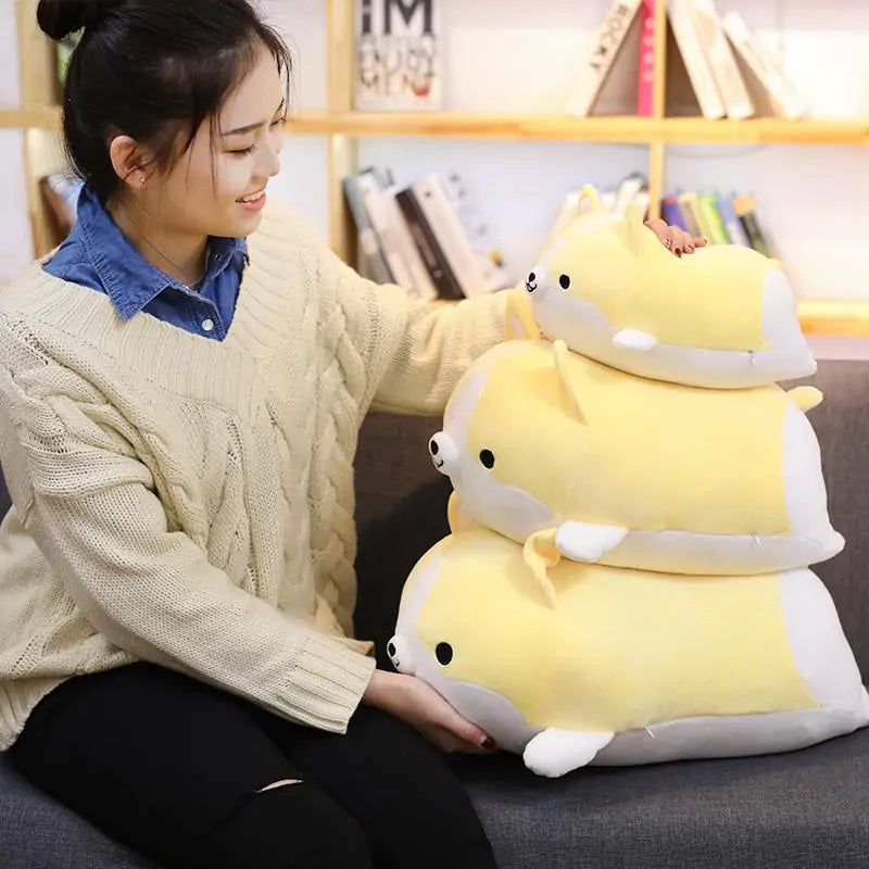Cuddly Corgi Plush Toy – The Ultimate Snuggle Buddy