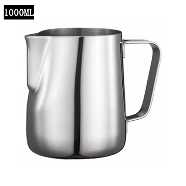 Precision Stainless Steel Coffee Pitcher with Ergonomic Handle