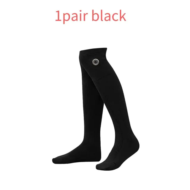 Breathable Heated Socks – Rechargeable & Adjustable Warmth for Winter