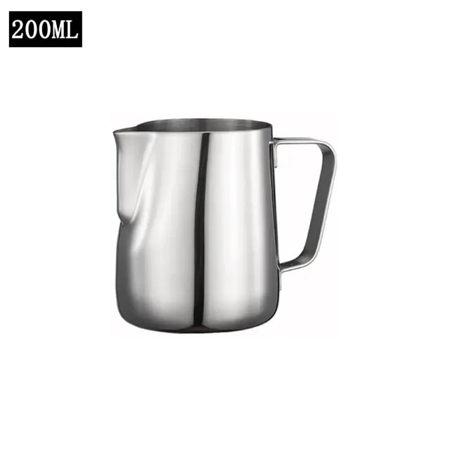 Precision Stainless Steel Coffee Pitcher with Ergonomic Handle
