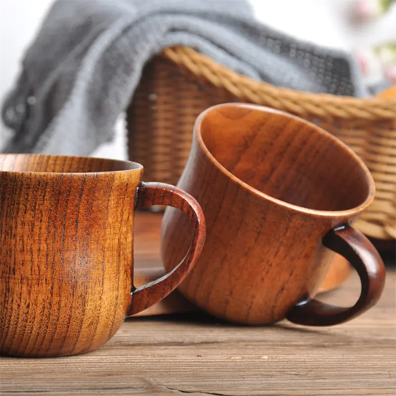 Natural Spruce Wood Cups – Handcrafted, Eco-Friendly & Sustainable